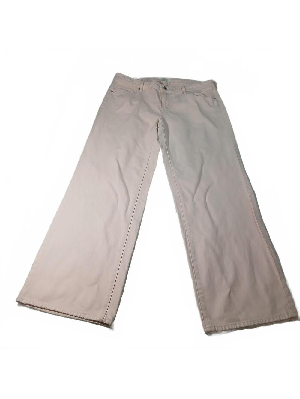 Pacsun Light Pink Flare Pants Low Rise Womens Casual Y2K Streetwear Retro
